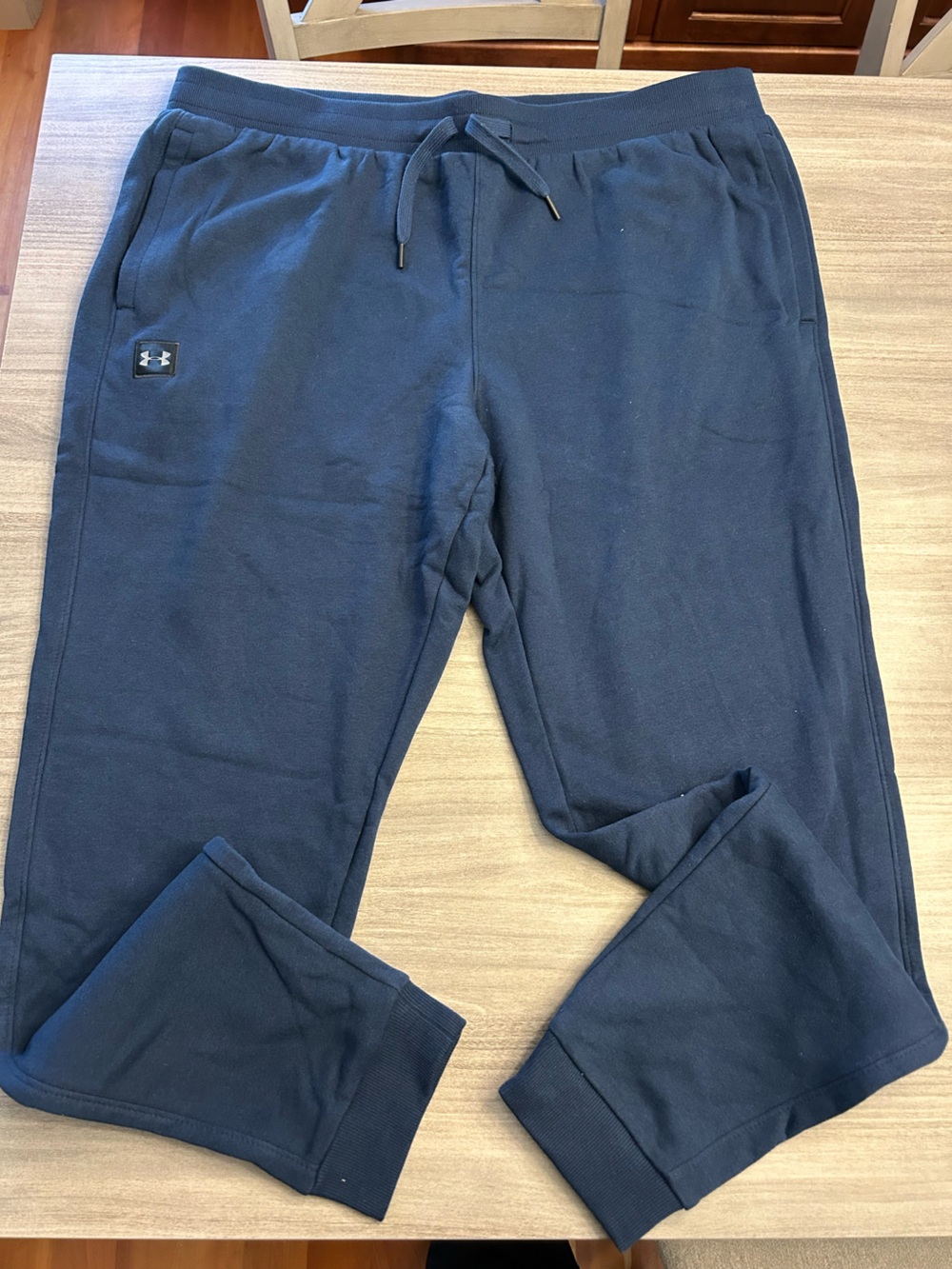 Under Armour Dark Blue Logo Sweatpants